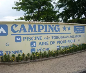 entrée du camping