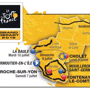 The Tour de France 2018 kicks off in Pays de la Loire