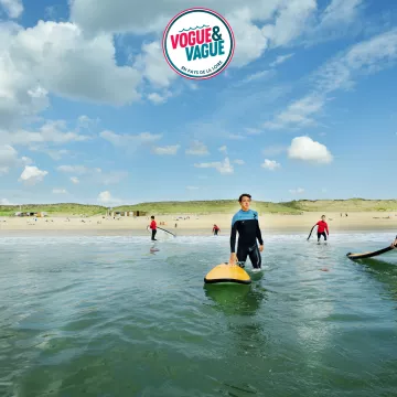 Surfing: a 1st lesson with your tribe