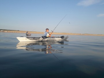 Pêche en kayak de mer