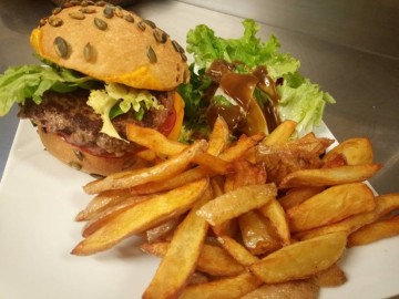 burger hiver - restaurant la Verriaire