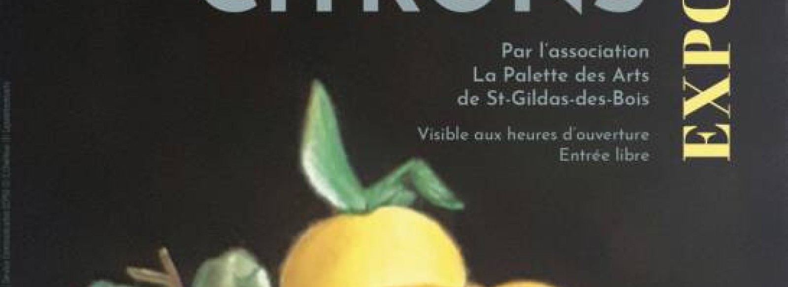 Exposition de peintures les citrons