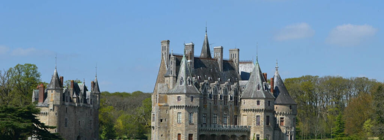 Chateau de La Bretesche - visite de la cour